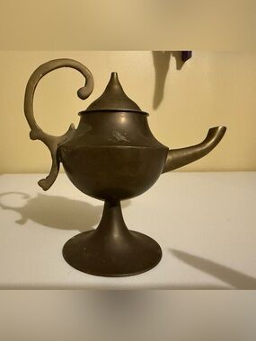Vintage Brass Genie Lamp